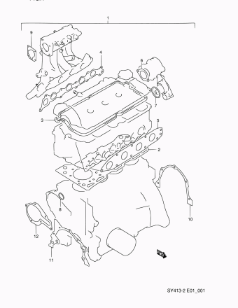 Baleno/Esteem SY413 SY413-2