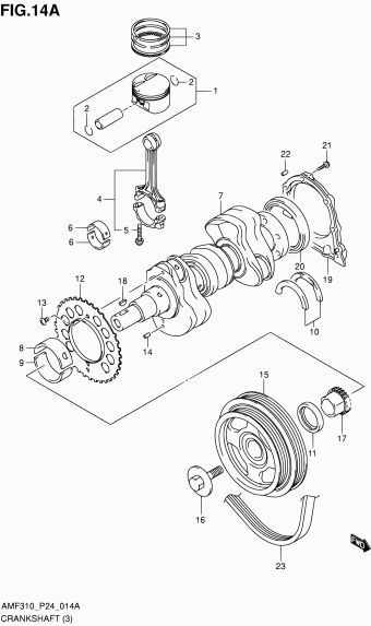 Alto - A-Star/Celerio/800/Fronte/Cultus AMF310 AMF310-3 (E38)