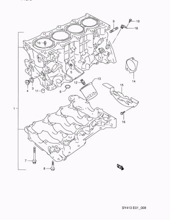 Baleno/Esteem SY418 SY418 (E01)