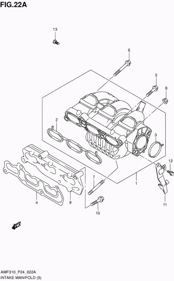 Alto - A-Star/Celerio/800/Fronte/Cultus AMF310 AMF310-3 (E38)