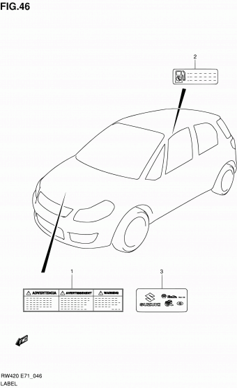 SX4/S-Cross RW420 RW420 (E71:MY 2009)