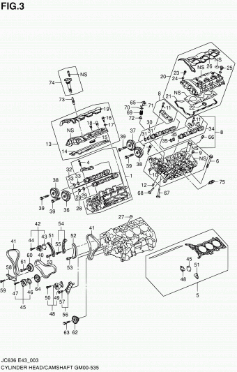 Grand Vitara XL-7 JC636 JC636 (E43)