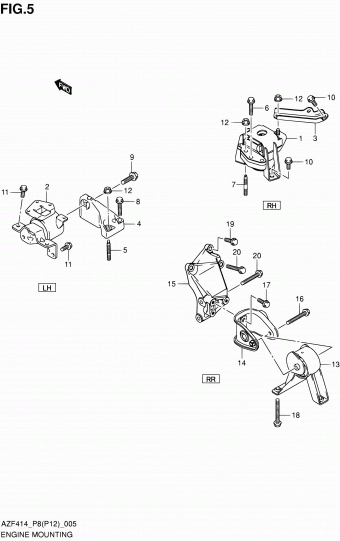 Swift AZF414 AZF414 (P08,P12)