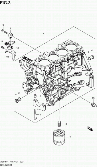 Swift AZF414 AZF414 (P08,P12)