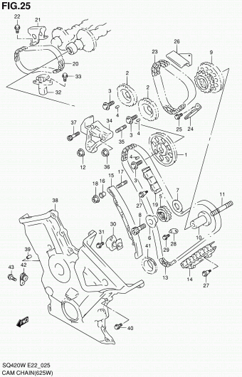 Grand Vitara SQ625 SQ625W (E43)