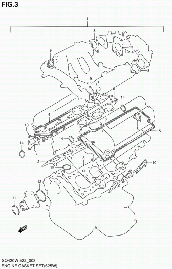 Grand Vitara SQ625 SQ625W (E43)