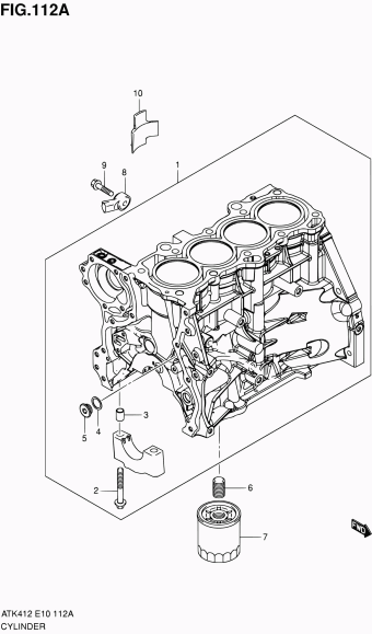 Ignis ATK412 ATK412 (E10,E71,E85,E96)