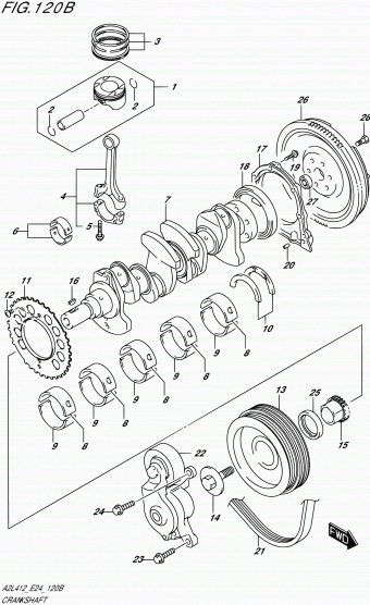 Swift A2L412 A2L412 (E24,E35)