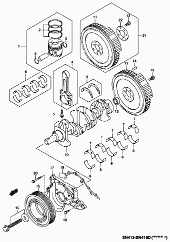 Jimny SN415 SN415QD-4 (SANTANA)
