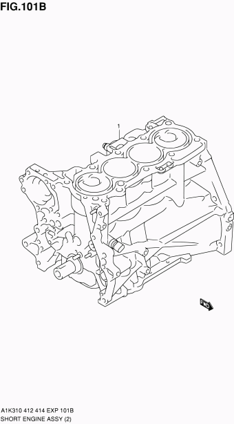 Baleno/Esteem A1K412 A1K412 (E02,E22)