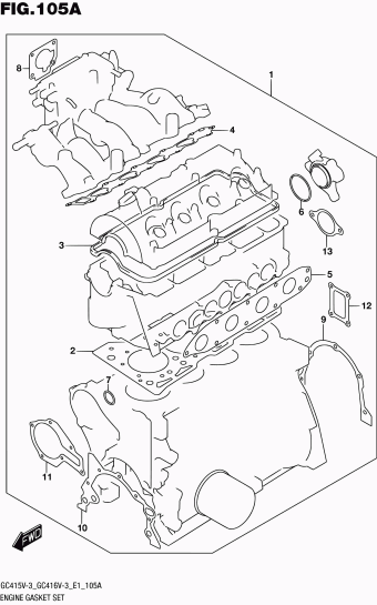APV GC416 GC416V-3 (E10,E96)