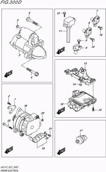 Swift A2L412 A2L412 (E02,E22)
