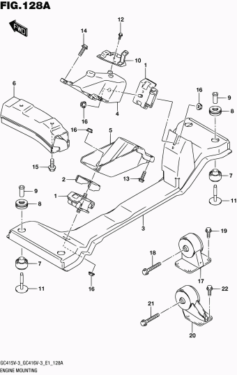 APV GC416 GC416V-3 (E10,E96)