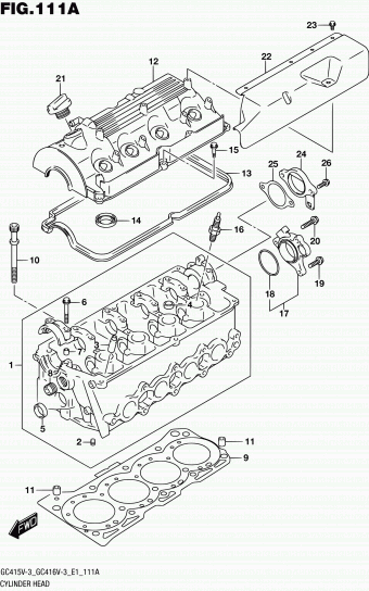APV GC416 GC416V-3 (E10,E96)