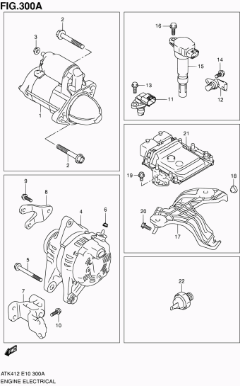 Ignis ATK412 ATK412 (E10,E71,E85,E96)