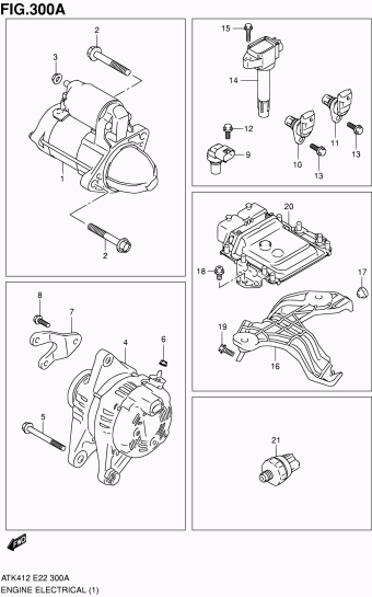 Ignis ATK412 ATK412 (E02,E22)