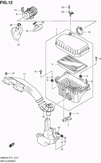 Kizashi A6B424 A6B424 (E71)