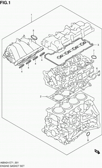 Kizashi A6B424 A6B424 (E71)