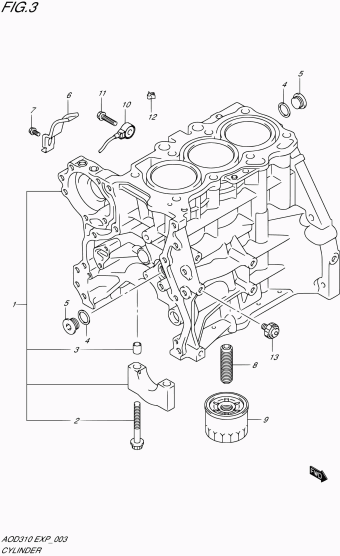 Alto - A-Star/Celerio/800/Fronte/Cultus AOD310 AOD310 (E85,E96)
