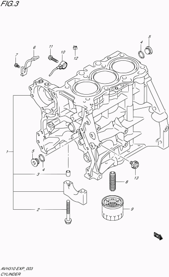 Alto - A-Star/Celerio/800/Fronte/Cultus AVH310 AVH310 (P96)