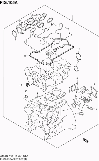 Baleno/Esteem A1K310 A1K310 (E02,E22,E24,E38)
