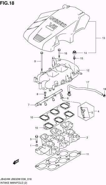 Grand Vitara JB632 JB632W-4 (E06)