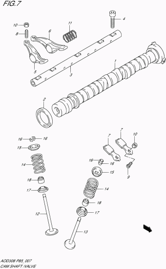 Alto - A-Star/Celerio/800/Fronte/Cultus AOD308 AOD308-2 (P85)