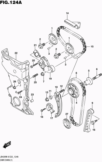 Grand Vitara JB420 JB420W-8 (E96)