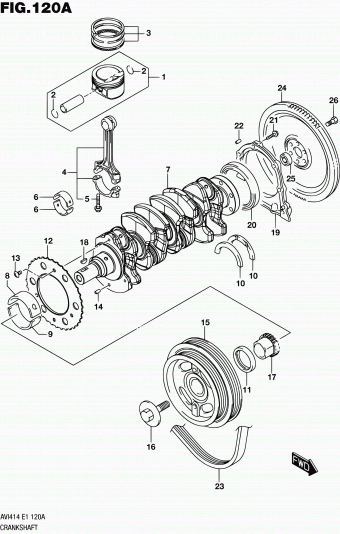 ERTIGA AVI414 AVI414-3 (E10,E31,E85,E96)