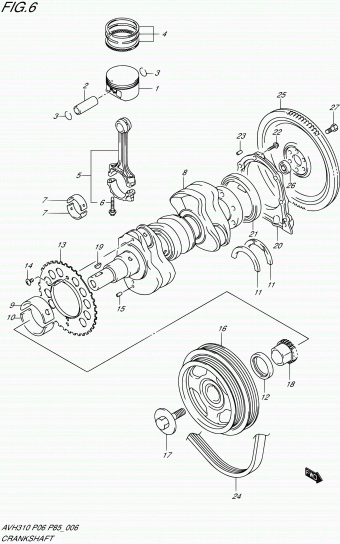 Alto - A-Star/Celerio/800/Fronte/Cultus AVH310 AVH310 (P06)