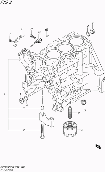 Alto - A-Star/Celerio/800/Fronte/Cultus AVH310 AVH310 (P06)