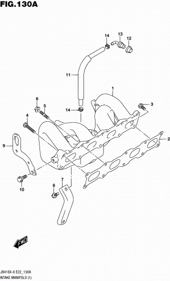 Grand Vitara JB416 JB416X-8 (E10,E96)