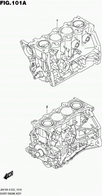 Grand Vitara JB424 JB424X-8 (E10,E48,E96)