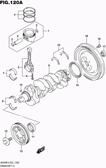 Grand Vitara JB420 JB420W-8 (E96)