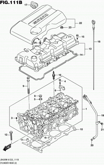Grand Vitara JB424 JB424W-8 (E43)