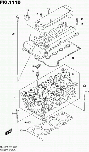 Jimny SN413 SN413V-7 (E10,E43,E85,E96)