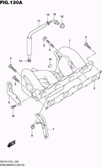 Jimny SN413 SN413V-7 (E10,E43,E85,E96)