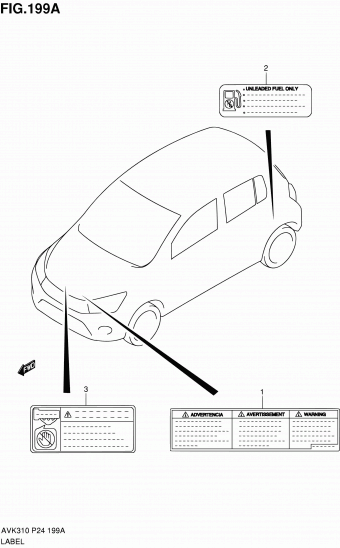 Alto - A-Star/Celerio/800/Fronte/Cultus AVK310 AVK310 (P31)