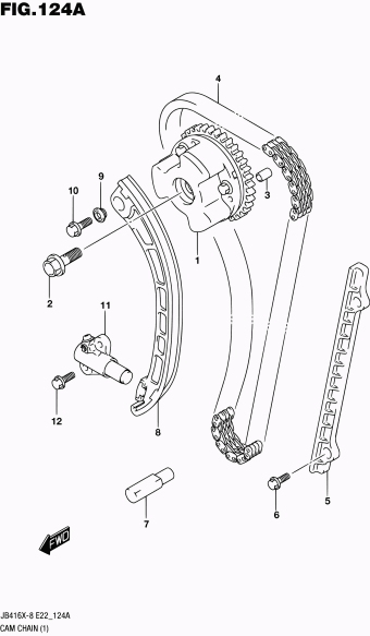 Grand Vitara JB416 JB416X-8 (E10,E96)