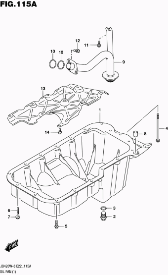 Grand Vitara JB420 JB420W-8 (E96)