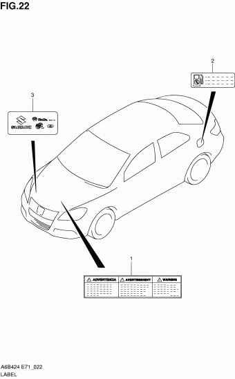 Kizashi A6B424 A6B424 (E71)