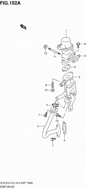 Baleno/Esteem A1K412 A1K412 (E02,E22)