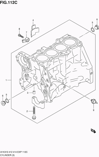 Baleno/Esteem A1K414 A1K414 (E48,E96)