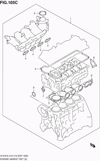 Baleno/Esteem A1K414 A1K414 (E48,E96)