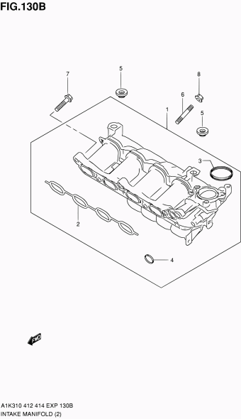 Baleno/Esteem A1K412 A1K412 (E02,E22)