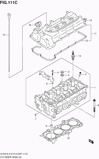 Baleno/Esteem A1K414 A1K414 (E48,E96)