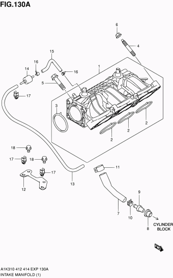 Baleno/Esteem A1K310 A1K310 (E02,E22,E24,E38)