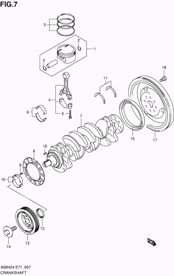 Kizashi A6B424 A6B424 (E71)