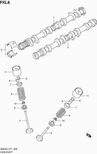 Kizashi A6B424 A6B424 (E71)