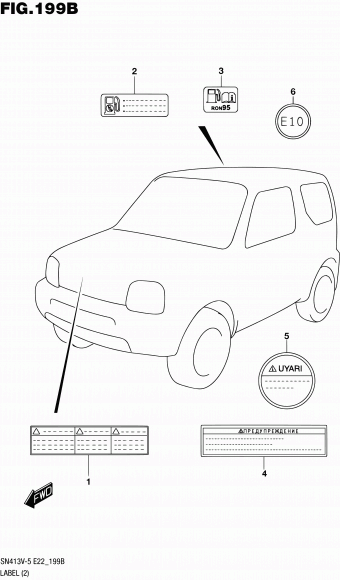 Jimny SN413 SN413V-10 (E61)